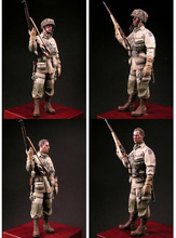 1/16 Scale Resin Figure WWII US Paratrooper 120mm 2024 - buy cheap