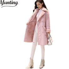 2021 autumn winter Fashion women coats Casual Jackets Long Sleeve Blazer Outwear Female Elegant Wool double breasted Coat 2024 - buy cheap