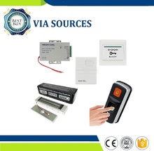 Free Shipping Full Access Control Kits Standalone Metal Case Door lock Biometric Fingerprint Access Control system 2024 - buy cheap