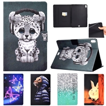Fashion Cartoon Smart Case for  kindle fire hd 8 2016 2017 8.0" Cover Funda Fire HD8 PU Leather cover Tablet Stand Coque 2024 - compre barato