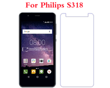Tempered Glass for Philips S327 S318 Explosion-proof Protective Front Film Screen Protector mobile phone Smartphone 2024 - buy cheap