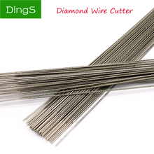 1pcs Diamond Metal Wire Saw Blade Cutter Cutting Tools 400mm Saw Blades Cutting 1mm 1.2mm 1.5mm For Jade Amber Sapphire 2024 - buy cheap