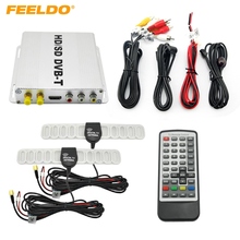 FEELDO-sintonizador Dual Digital para coche, receptor DVB-T de varios canales, MPEG-4 HD/SD, H.264 2024 - compra barato