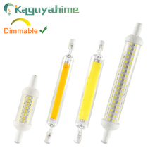 Kaguyahime R7S Bulb LED Dimmable Lamp 78mm 118mm 135mm AC 220V/240V 110V SMD2835 Replace Halogen Lamp LED Floodlight Spotlight 2024 - buy cheap