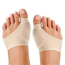 Corrector de dedo grande para el cuidado de los pies, calcetines de corrección para pedicura, enderezadora de juanete, 2 uds. = 1 par 2024 - compra barato