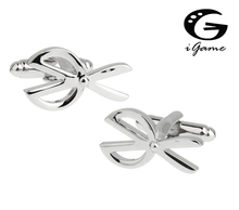 Scissors   Quality Copper Material Silver Colour Home Tool Style   Cuff Links 2024 - buy cheap