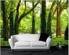 Papel tapiz 3d personalizado para sala de estar, mural de TV, pinturas de pared, mural de porche, Sierra d, Grandes murales, bosque 2024 - compra barato
