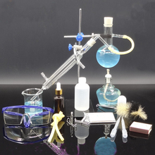 Small Size 150ml Glass Essential Oil Steam Distilling Lab Apparatus Hydrosol Distillation Chemistry teaching equipment 2024 - buy cheap
