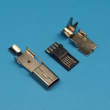 200 набор 3 в 1 Мини usb Штекерный разъем mini USB 5P 5-контактный Штекерный разъем Сверхтонкий паяльный тип «сделай сам» 2024 - купить недорого