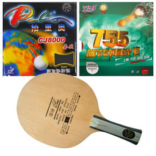 Globe 583 Blade with 729 Mystery III 755 and Palio CJ8000 36-38degree Rubbers for a Racket shakehand Long Handle FL 2024 - buy cheap