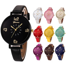 Women Casual Checkers Faux Leather Quartz Analog Wrist Watch  luxury stainless steel fashion watches ladies A40 2024 - buy cheap