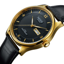 Switzerland Luxury Brand NESUN Automatic Self-wind Men's Watches Genuine Leather relogio masculino Waterproof clock N9601-4 2024 - buy cheap
