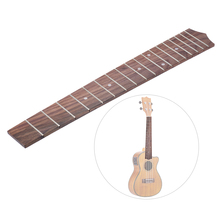 26 Polegada tenor ukulele fretboard madeira jacarandá guitarra havaiana fretboard fingerboard 18 trastes 2024 - compre barato