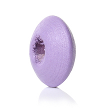 DoreenBeads Wood Spacer Beads Round Purple About 10.0mm( 3/8") Dia, Hole: Approx 3.0mm, 150 PCs Hot new 2024 - buy cheap