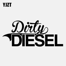 Yjzt 15.2cm * 6.7cm sujo diesel engraçado caminhão carro adesivo decalque do vinil preto/prata C3-0822 2024 - compre barato