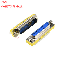 2PCS DB25 25pin MALE to female serial port CONNECTOR D-Sub COM CONNECTORS 25 pin 25p Mini Gender Changer Adapter 2024 - buy cheap