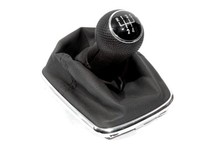 Novo frete grátis preto botão de engrenagem & shift boot (5 velocidade) para vw jetta/bora mk4 2024 - compre barato