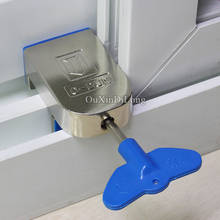 HOT 1PCS Sliding door and window locks aluminum alloy plastic steel window limit anti-theft door lock Children safety Lock 2024 - buy cheap