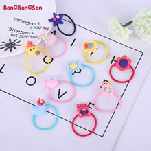 Baby Girls Hair Bands Child Elastic Hair Ropes Bebe Cartoon Flower Hair Holder Performance Gifts Children Hair Accessories 2024 - buy cheap