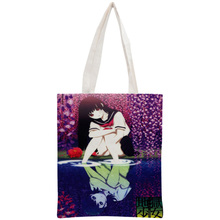Custom Jigoku Shoujo Mioyosuka Tote Bag Reusable Handbag Women Shoulder Pouch Foldable Canvas Shopping Bags 30x35cm Two Sides 2024 - buy cheap