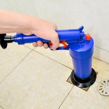 High Pressure Air Drain Blaster Cleaner Sewer Pipe Dredging Device Pneumatic Toilet Kitchen Floor Drain Blaster With Four Plugs 2024 - buy cheap