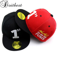 Doitbest-Gorra de béisbol para niños de 2 a 8 años, gorro de Hip Hop para el sol, gorras snapback para niños y niñas 2024 - compra barato