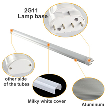 Led tube 4pin linestra dimmable 2G11 Lamp pll lamp PL bar 15W 18W 25/30W 85-265v 225mm 320mm 410mm 535mm Epistar replace halogen 2024 - buy cheap