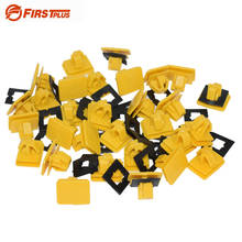 200x Car Plastic Clips Push Type Automotive Fender Bumper Fastener Retainer Rivets For Hyundai Toyota 2024 - buy cheap