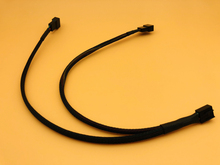 Компьютерный ПК кабель вентилятора 30 см 4Pin женский y-сплиттер на двойной 3/4 Pin Мужской вентилятор для материнской платы Подключите провод кабель питания сплиттера адаптер 2024 - купить недорого