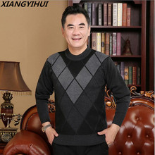 men sweater winter knitted christmas sweaters male casual autumn Cashmere pullovers mens Thick warm jumper plus size pull homme 2024 - buy cheap