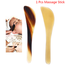1pc Scraper Stone Facial Anti-Wrinkle Treatment Massager Plate Health Natural Guasha Board Massage Tool 2024 - compre barato