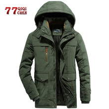 -30 Degree Military Winter Fleece Hooded Jacket Men Thick Warm Parka Hombre Plus Size L-6XL Casual Loose Waterproof Windbreaker 2024 - buy cheap