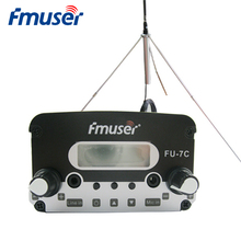 FMUSER FU-7C 7W Low Power FM Transmitter Set Wholesale FM Broadcast Transmitter For FM Radio Station/Drive-in Cinema CZE-7C 2024 - buy cheap