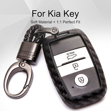 Funda para llave de coche KUKAKEY para Kia Ceed Rio K2 3 4 2017 K3 Picanto Sportage 3 2015 accesorios para llavero de Sorento 2024 - compra barato