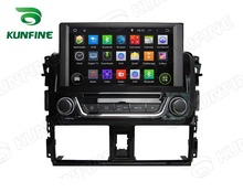 Quad core 1024*600 Android 5.1  Car DVD GPS Navigation Player for TOYOTA Yaris 2014 with Radio steering wheel control Remote 2024 - buy cheap