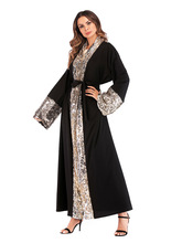 Kaftan Abaya Dubai Turkey Hijab Muslim Dress Black Abayas female Caftan Robe Ramadan Jilbab Elbise Giyim Islamic Clothing WQ1378 2024 - buy cheap