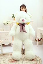 fillings toy huge 160cm bowtie teddy bear plush toy soft doll hugging pillow surprised Christmas gift b1898 2024 - buy cheap