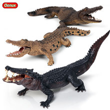 Oenux реалистичные дикие животные кабан КРОК фигурки крокодиловая имитация диких животных модель фигурки коллекция детский подарок 2024 - купить недорого