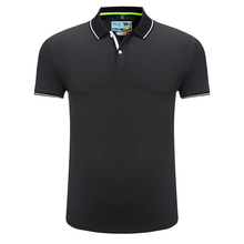 Polos de manga corta para hombre, camisetas de golf y tenis de mesa para correr al aire libre, ropa deportiva, color blanco y negro, Verano 2024 - compra barato