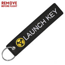 Fashion Launch Keychain Bijoux Keychains for Cars Motorcycles Gifts Key Tag Embroidery Key Fobs OEM Launch Keychain Jewelry 2024 - buy cheap
