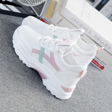 Women Sneakers Spring Fashion Casual Shoes Woman Comfortable Breathable White Flats Female Platform Sneakers Chaussure Femme 2024 - buy cheap