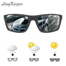 LongKeeper Photochromic Polarized Sunglasses Men Women Discoloration Sun Glasses Driving Gafas de sol UV400 2024 - buy cheap
