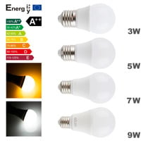 Lâmpada de luz led smd 5730, 10 unidades, 3w/5w/7w/9w, base média 110v/220v/240v 2024 - compre barato