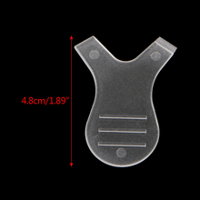 Cílios 4.8 cm de silicone transparente, ferramenta para corte e extensão de cílios, levantador de cílios 2024 - compre barato