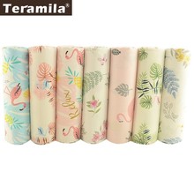 Teramila 100% Cotton Fabric 40cmx50cm 7 PCS Animal Design Telas Home Decoration DIY Cushion Pillow Quilting Patchwork Tissu 2024 - buy cheap