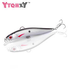 YTQHXY 10 см 8,5 г плавающая приманка для рыбной ловли гольян Лазерная жесткая искусственная приманка 3D глаза воблеры кренкбейт Minnows YE-42 2024 - купить недорого