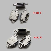 Cargador de carga USB para móvil, conector de puerto Jack para Samsung Galaxy note 8, note8, N950, note 9, note9, N960, 20 Uds. 2024 - compra barato