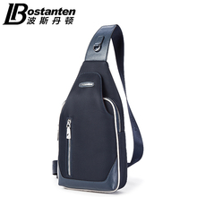 New BOSTANTEN Canvas Nylon Shoulder Men's Bag Riding Waterproof Messenger Handbag Casual Purse 2024 - buy cheap