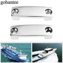 gohantee 2 Pcs Stainless Steel Boats Accessories Marine Fit 1.12 Inch Straps Mounting Saddles Connect For Marine Rowing Boats 2024 - buy cheap