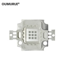 Chips de luz cob de led, 10w, alta potência, 365, 375, 380, 385, 390, 395, 400, 430nm, esterilização, tratamento médico, frete grátis, 10 peças